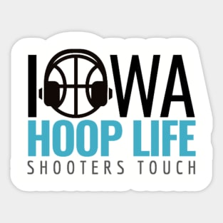 Iowa Hoop Life Sticker